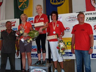 Ilze on rewarding ceremony in Austria